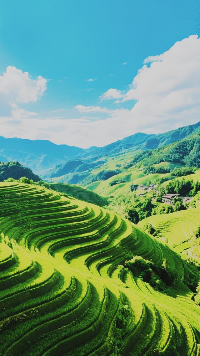 龍脊梯田：大地之上的夢幻田園詩畫