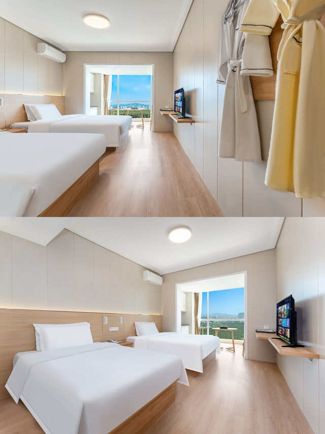 威海親子遊，住到國際海景城酒店，超舒服