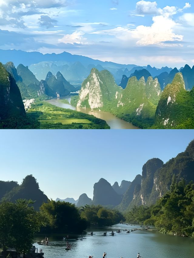 現實中嘅畫卷