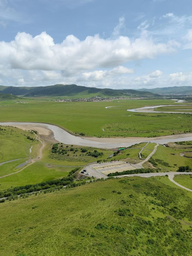 紅原月亮灣——松潘古城 紅原月亮灣——松潘古城