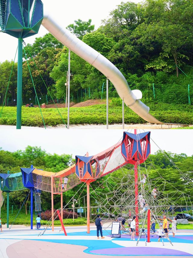 深圳放電神組合！鵬飛公園+金沙灣沙灘免費玩