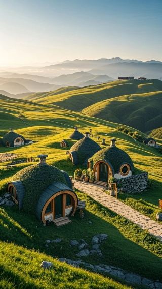 It turns out Hunan also has Hobbit Houses