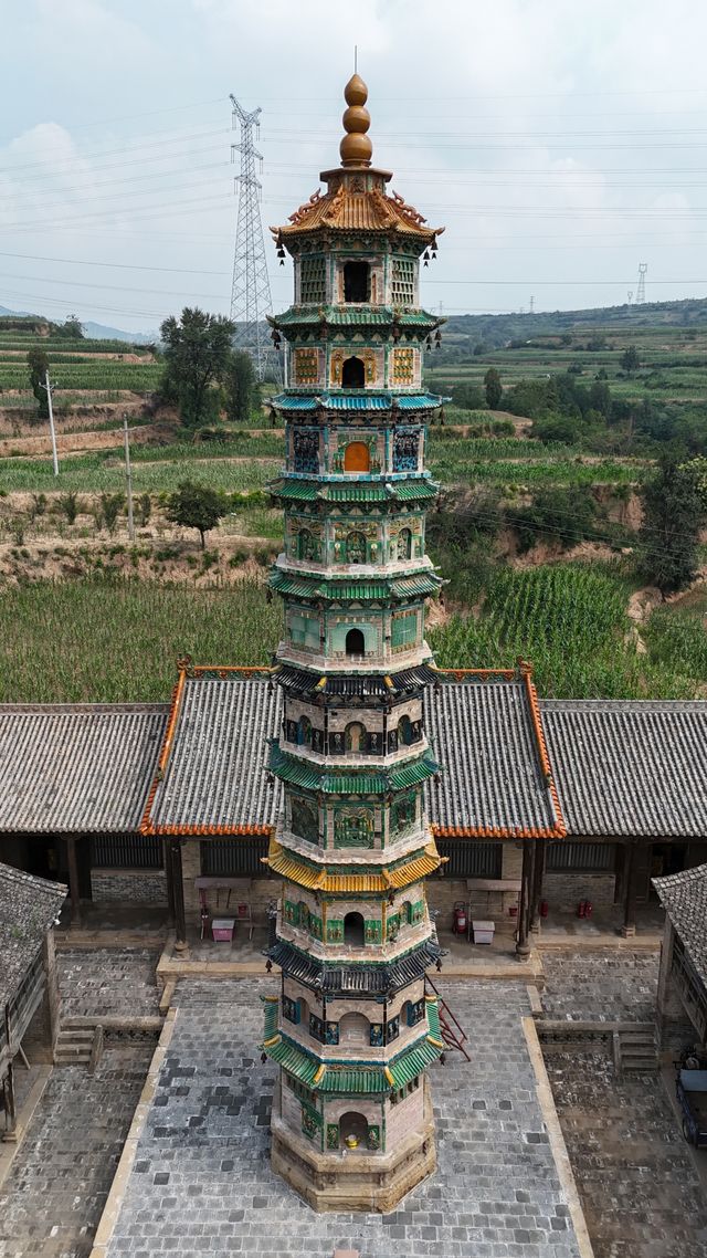 山西陽城陽陵村壽聖寺及琉璃塔