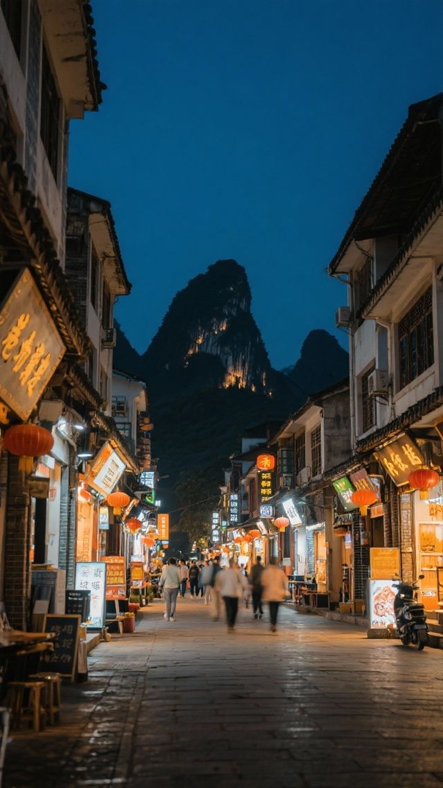 陽朔~舟行碧波上，人在畫中遊！