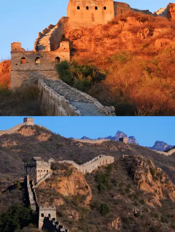 2 hours direct from Beijing! The Great Wall's most stunning section certified by National Geographic, autumn red leaves so beautiful