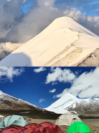 청해 옥주봉 탐험: 정상 위의 장엄한 풍경
