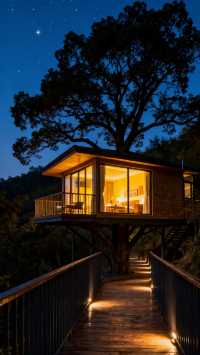 感受「童話」故事般的樹屋體驗