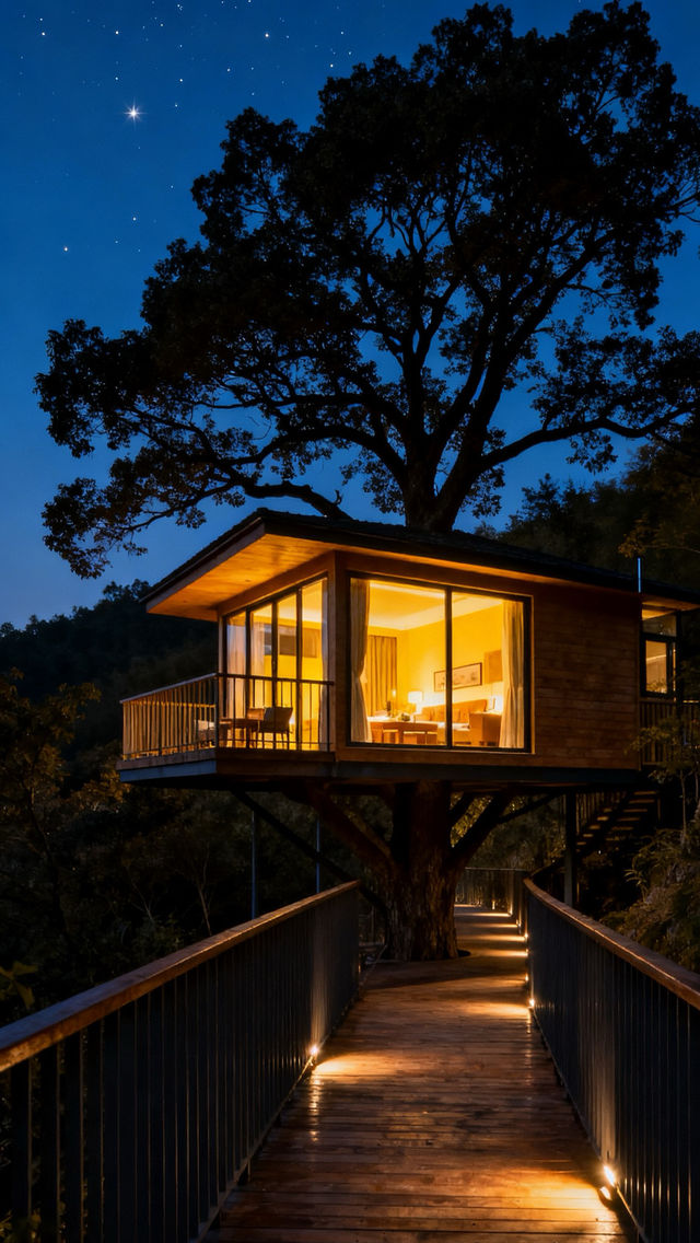 感受「童話」故事般的樹屋體驗 感受「童話」故事般的樹屋體驗