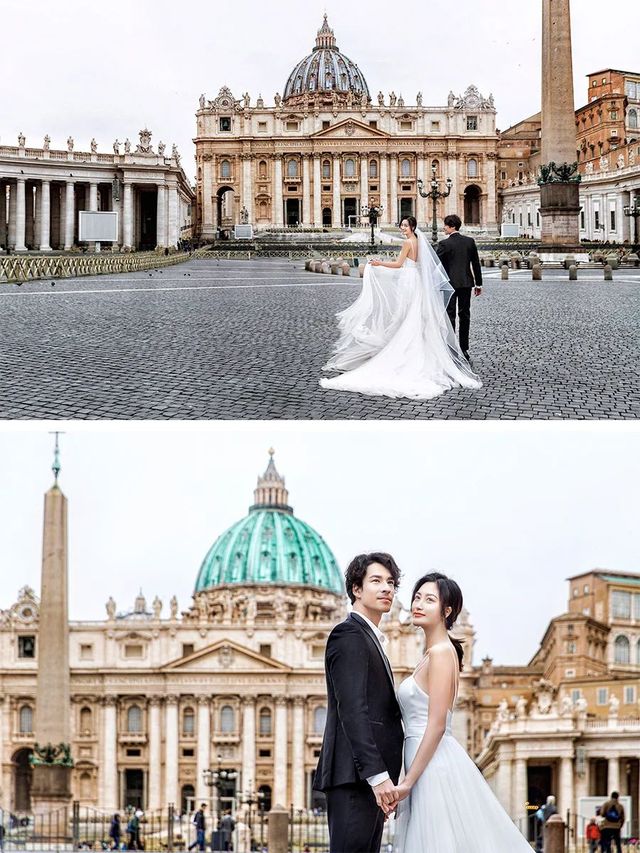 羅馬市政廣場：在歷史光影中定格愛