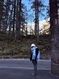 11月底，週末去海螺溝泡個溫泉