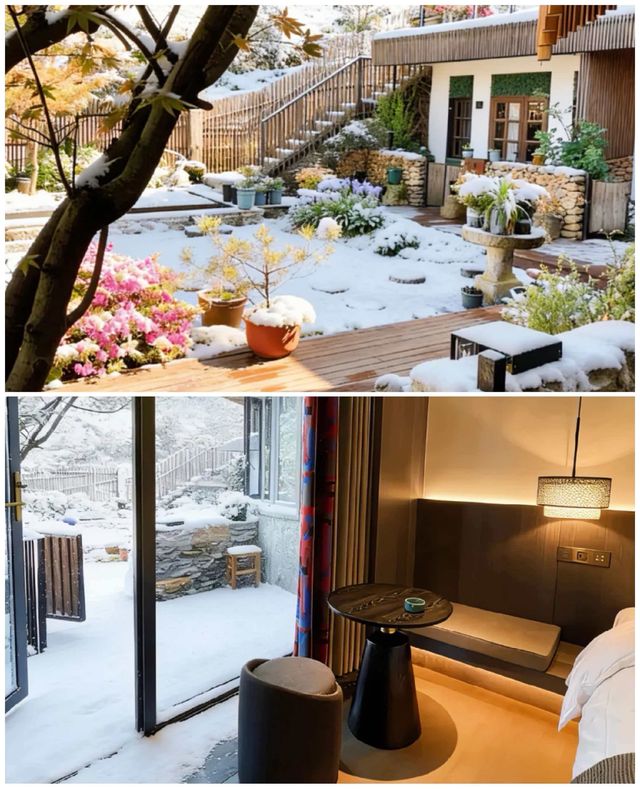 廬山牯嶺鎮！和閨蜜一起去看雲海的雪景木屋！