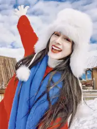 冬日雪地拍照個姿勢讓你美出圈