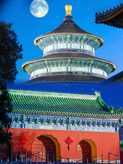 600年の古建築の夜景が神話に！夏休みの天壇祈年殿ナイトツアー攻略