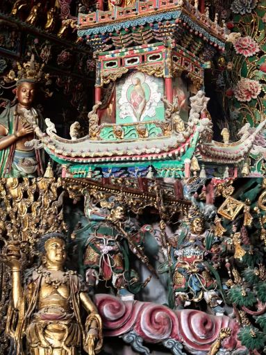 Xiaoxitian ở huyện Tây, tỉnh Sơn Tây | Một kiệt tác điêu khắc treo lơ lửng 400 năm tuổi, đưa người xem vào thế giới thần thoại Phật giáo của Hắc Thần.