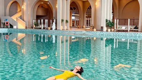 Pengalaman mengapung di Laut Mati yang sangat menyenangkan di Guangxi, dengan pemandu. — traveler post in Nanning