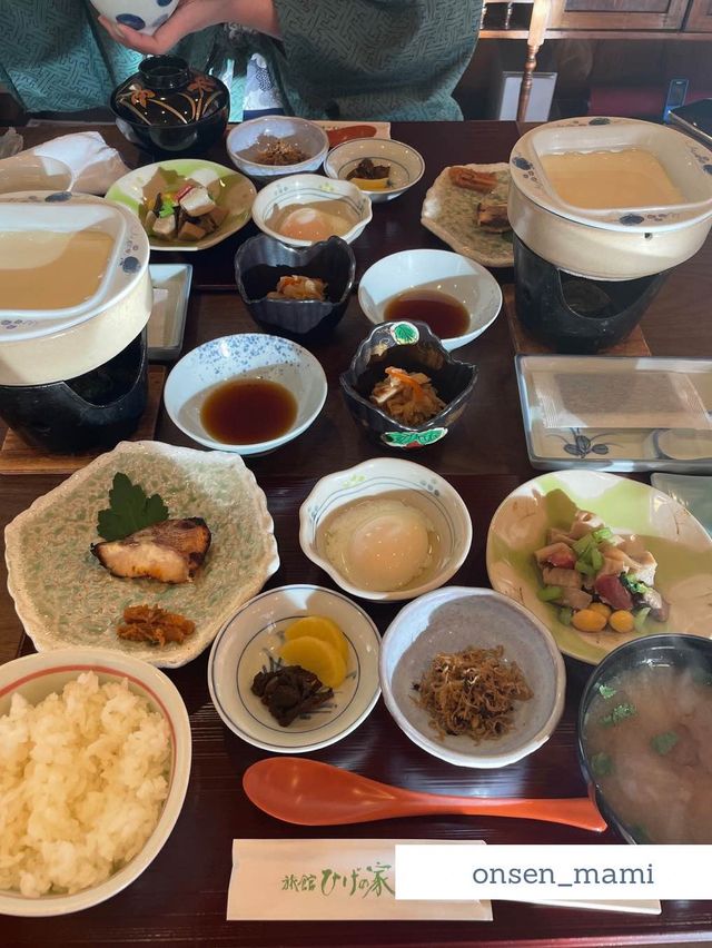 【福島 高湯温泉】ひげの家の夕食と朝食🥢