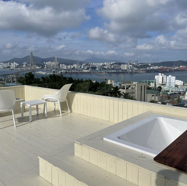 부산 영도에 있는 야외 자쿠지 + 오션뷰 숙소 ‘온온해’ 🌊