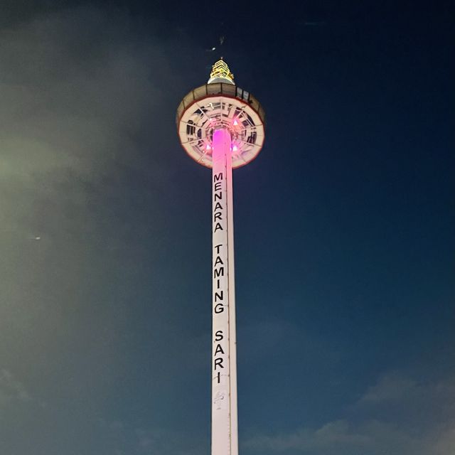 A must visit to Taming Sari Tower🤩