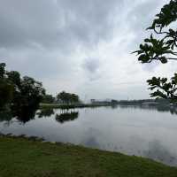 漫步湖景公園