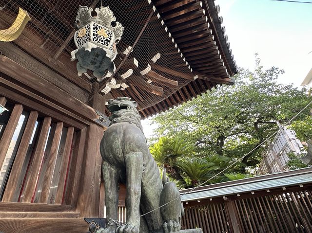 福岡・博多。2023年『博多祇園山笠』が行われる博多の総鎮守『櫛田神社』
