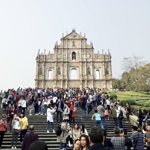 The Admirable Ruins of St. Paul in Macau ☺️