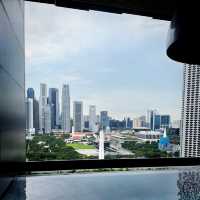 Staying in one of Singapore's top hotels