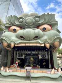 日本大阪最霸氣的打卡神社-難波八阪神社