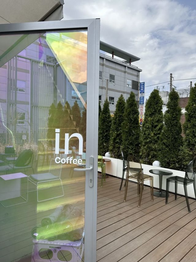 🇰🇷韓国 /ソウル cafe 🖤THE equilibrium coffee 映えカフェ