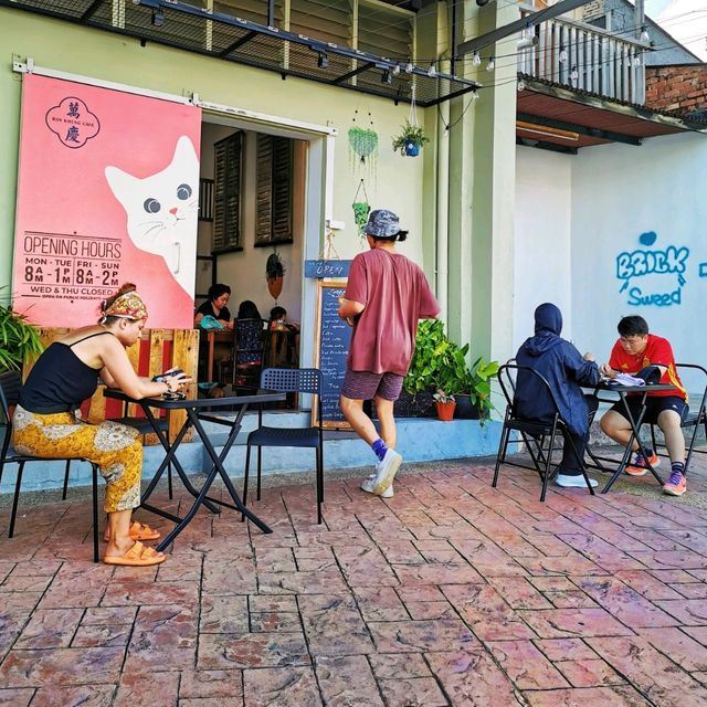 Nice breakfast by the River of Melaka