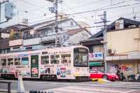 นั่งรถไฟไปขอพรที่ศาลเจ้าสุมิโยชิกันค่ะ