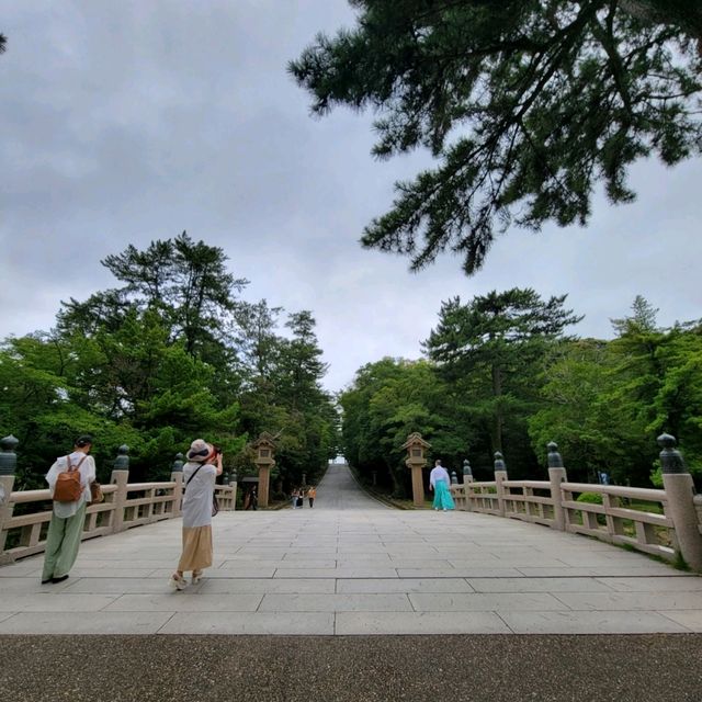 日本神道教最神社的地方之一「出雲大社」