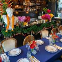 Marvelous food, scenary and service
