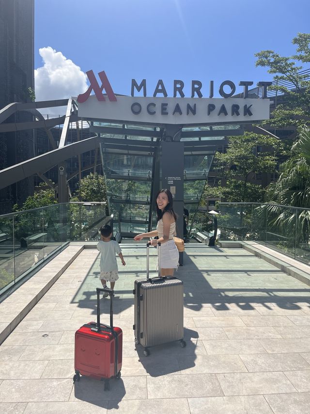 11點已經提早check in！小朋友玩到唔想走😆😆