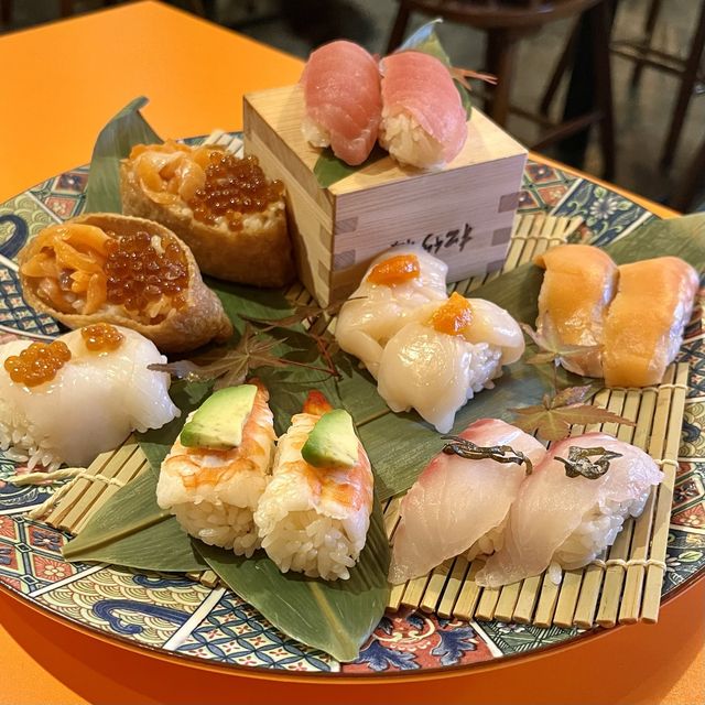 【大阪・東梅田】寿司×しゃぶしゃぶの食べ放題「牛肉寿司 海鮮 串天ぷら酒場 レレレ 梅田店」