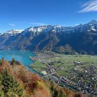 awe-inspiring panorama of Swiss Alps! 