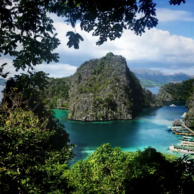 絕美景-菲律賓科隆島上的Kayangan Lake