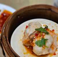 บุฟเฟ่ต์ติ่มซำไม่อั้นในห้องอาหารจีน China Table