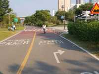 Han River Cycling experience, Yeouido Park