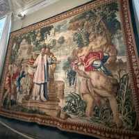 Cloth inspired exhibits at this gallery