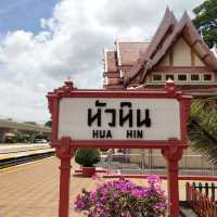 หัวหิน...สถานีรถไฟที่สวยที่สุดในไทย