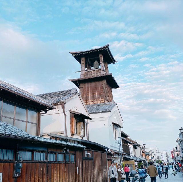 川越小江戶散策🏯冰川神社、時之鐘、藏造Starbucks🍡🍵