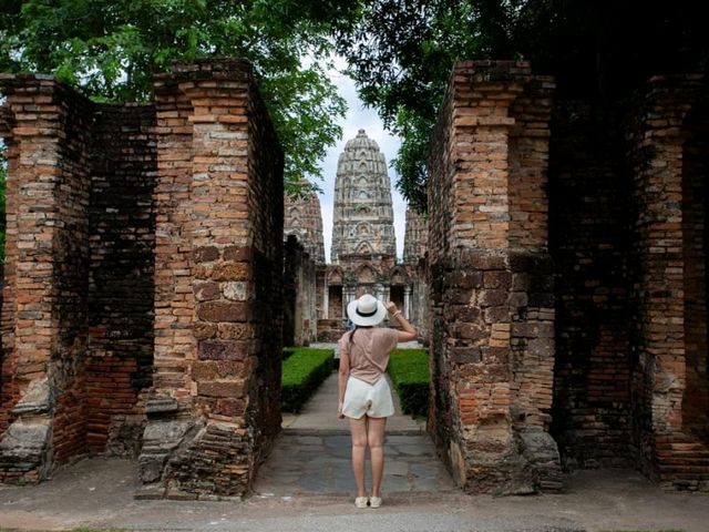 ชมโบราณสถาน@อุทยานประวัติศาสตร์สุโขทัย