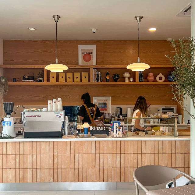 คาเฟ่ iki haus  เปิดใหม่ที่ปรีดีมู้ดเกาหลีเกาใจ