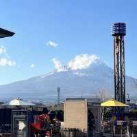 風景優美富士山