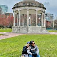 Public garden Boston  