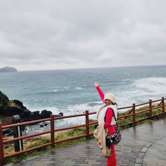 Winter trip to Jeju island South Korea