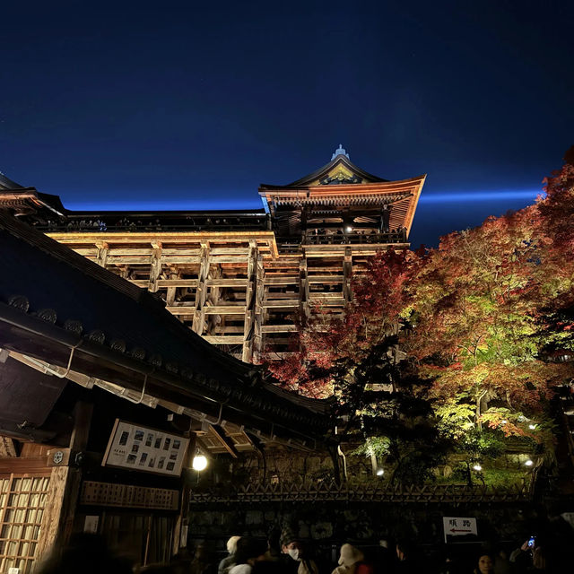 kiyomizu dera illumination 🏮🍁