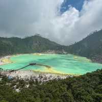 White crater Bandung