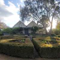 Gold town in Ballarat . Fall season