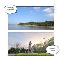 【珠海海濱泳場】免費遊覽，海景美不勝收